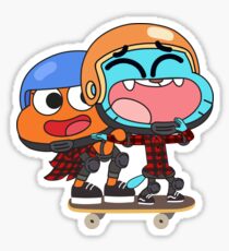 Gumball Darwin Skate Sticker