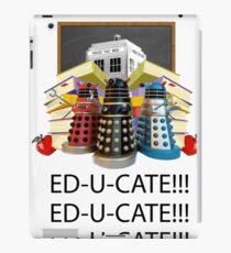 Educate not Exterminate iPad Case/Skin