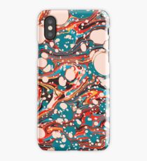 Psychedelic Marbled Paper Splash Blob Pepe Psyche iPhone Case