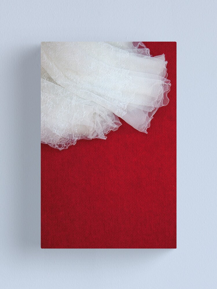 Alternate view of Wedding Dress Detail - Tres Canvas Print