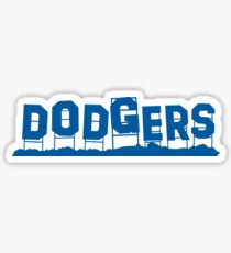 Dodgers Hollywood Sign Sticker