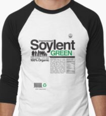 Contents: Unprocessed Soylent Green Men's Baseball ¾ T-Shirt