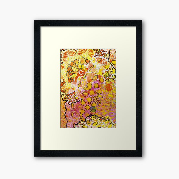 9, Inset B Framed Art Print