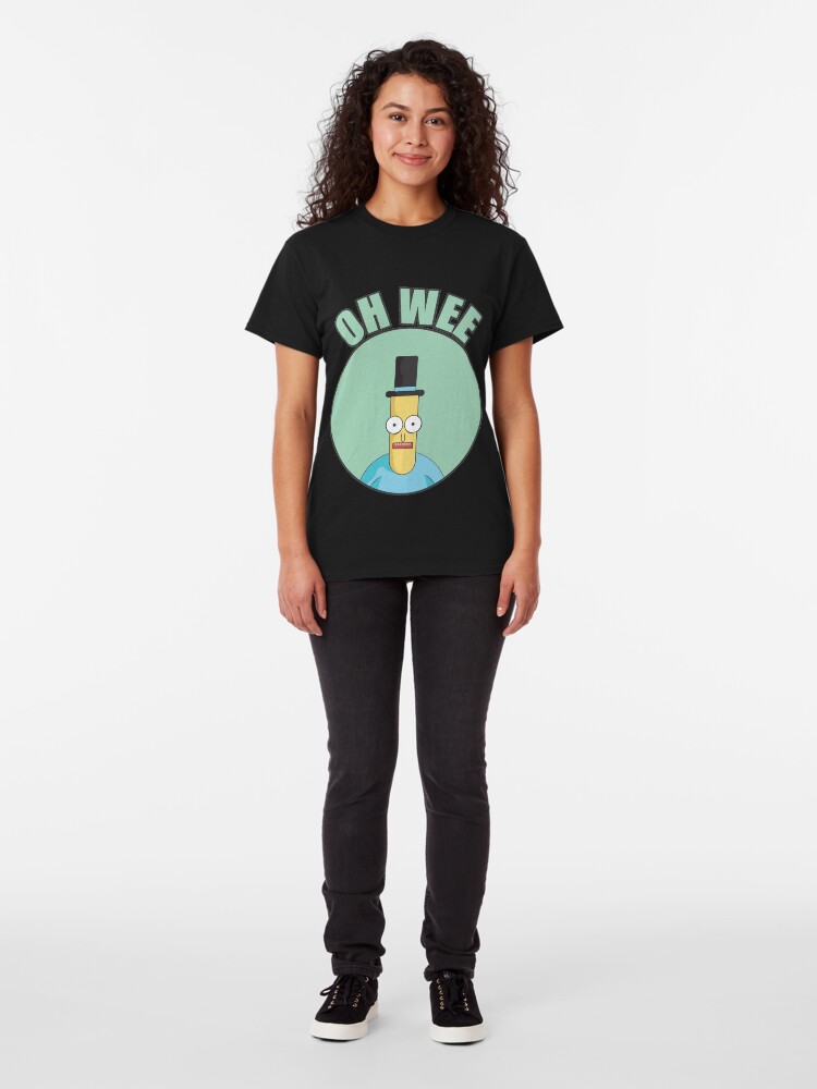 Alternate view of Mr Poopybutthole Oh Wee Classic T-Shirt
