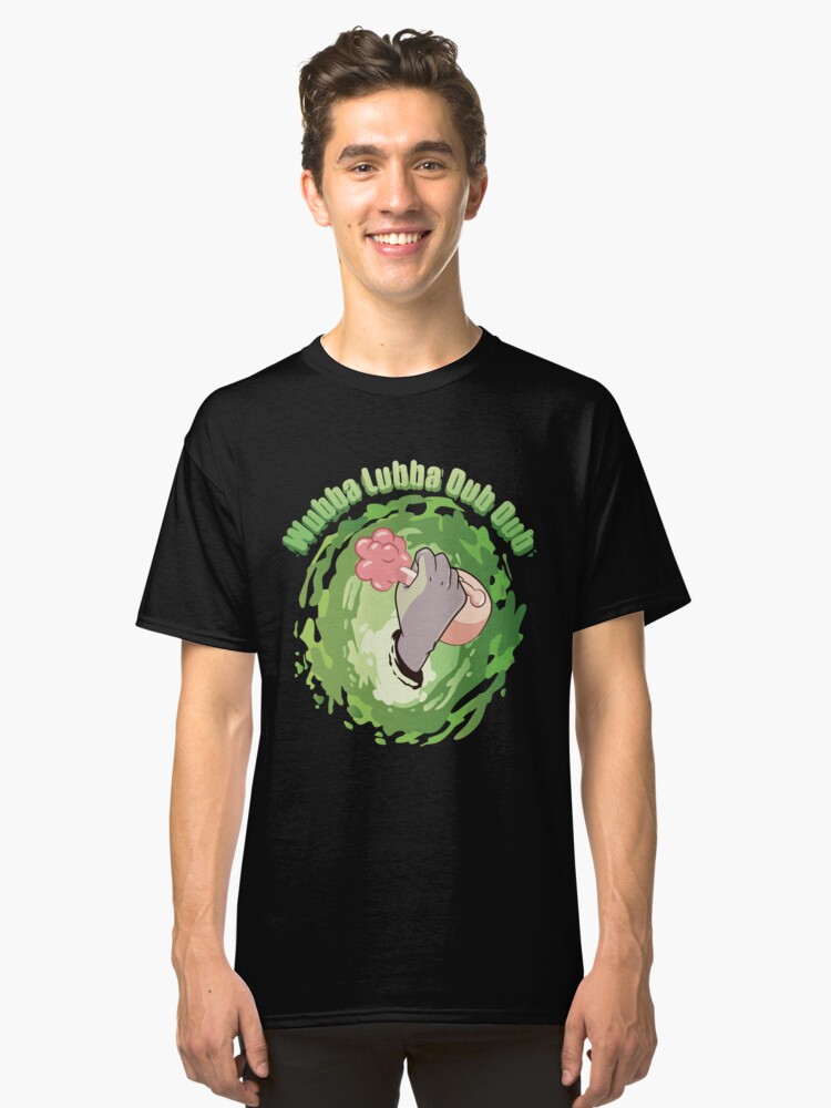 Alternate view of Wubba Lubba Dub Dub Plumbus Classic T-Shirt