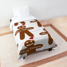 Santa Gingerman Comforter