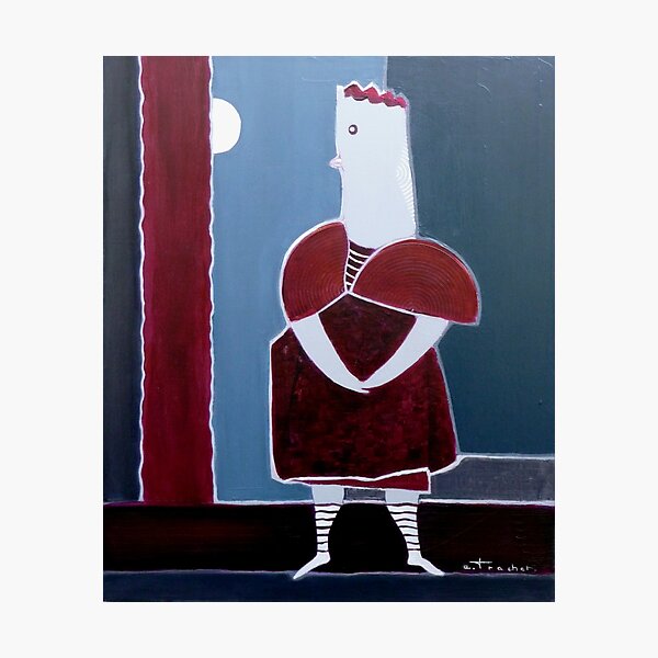 ma poule Photographic Print