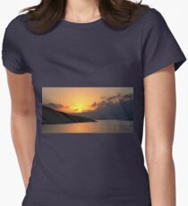 Sunrise on Halki Women's Fitted T-Shirt
