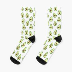 funny avocado emoticons Socks