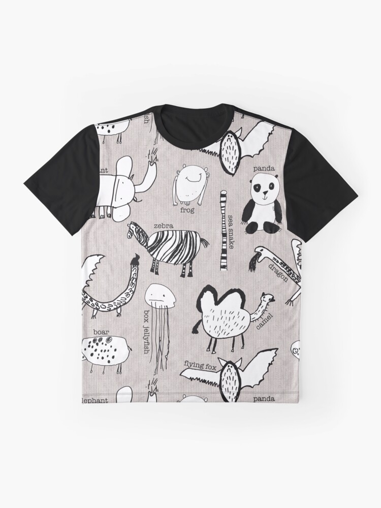 Alternate view of Baby Zoo Graphic T-Shirt