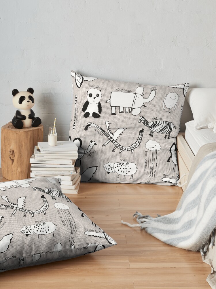 Alternate view of Baby Zoo Floor Pillow