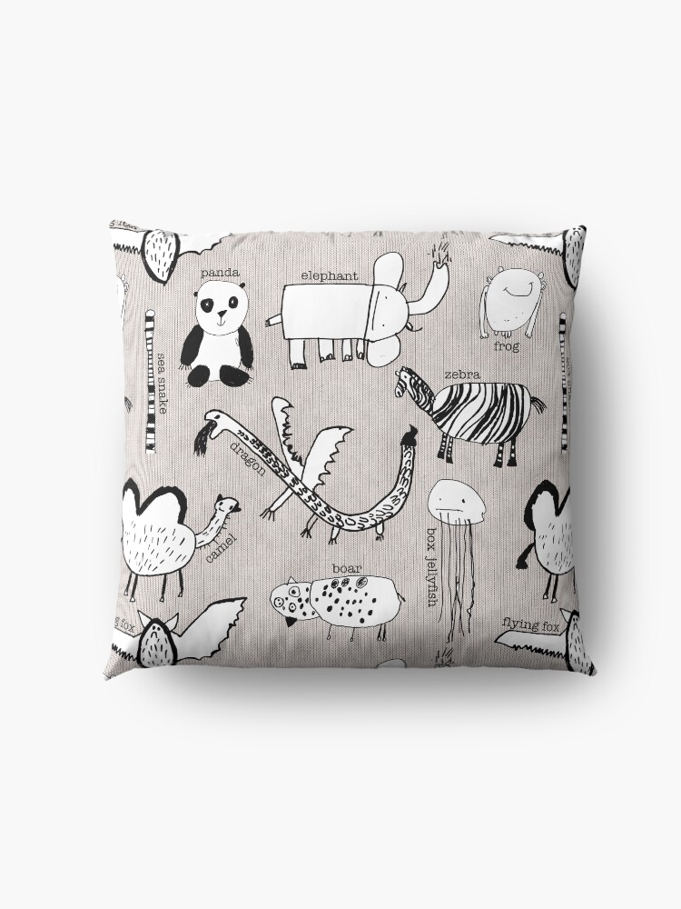 Alternate view of Baby Zoo Floor Pillow