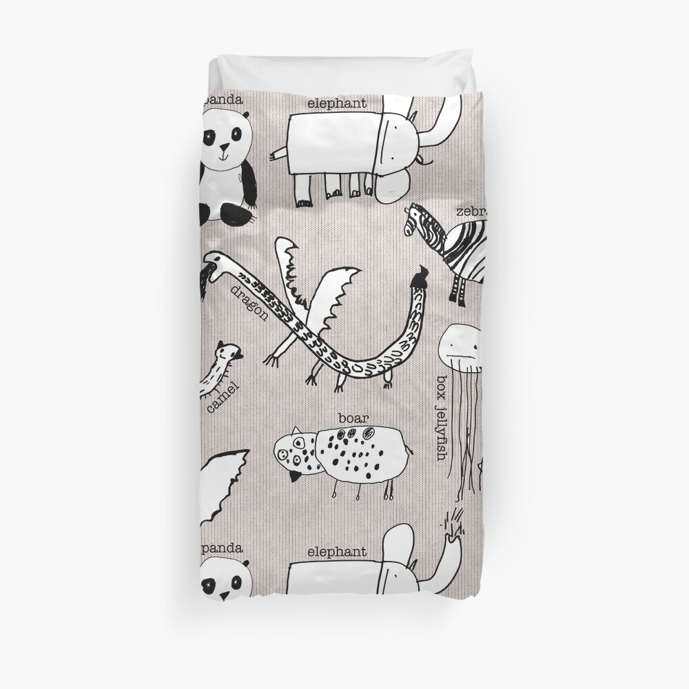 Baby Zoo Duvet Cover