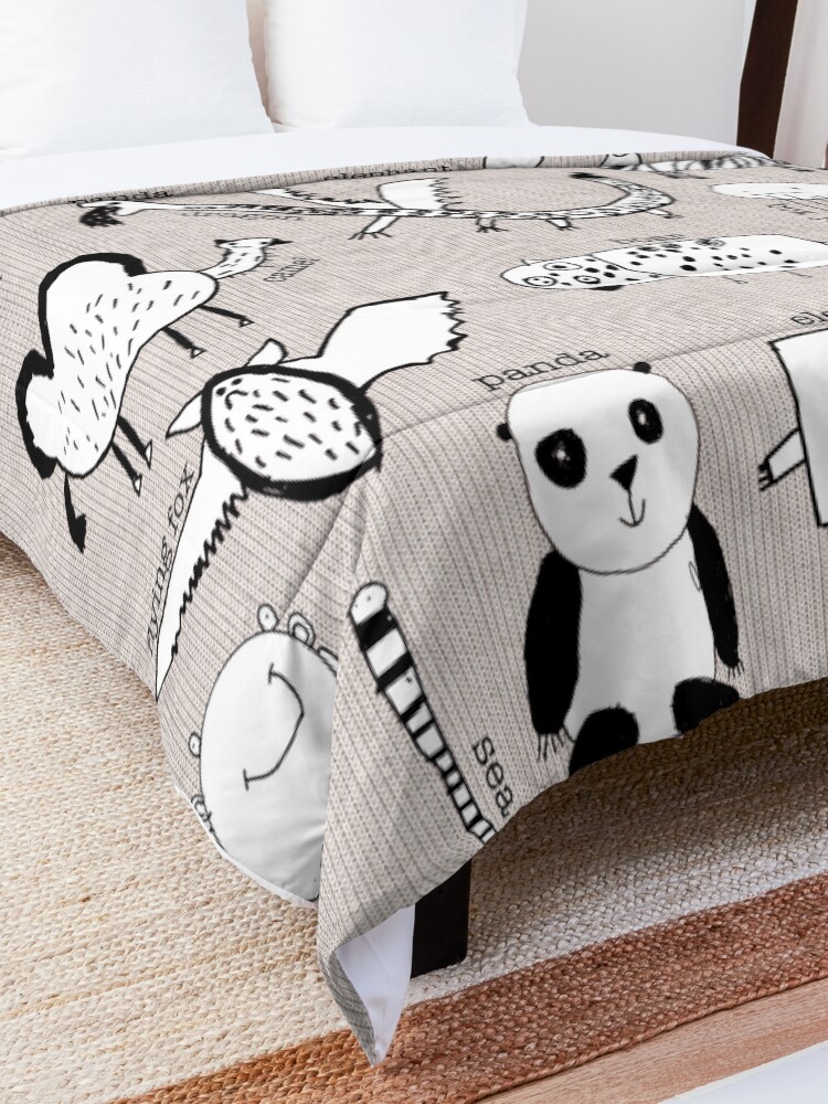Alternate view of Baby Zoo Comforter