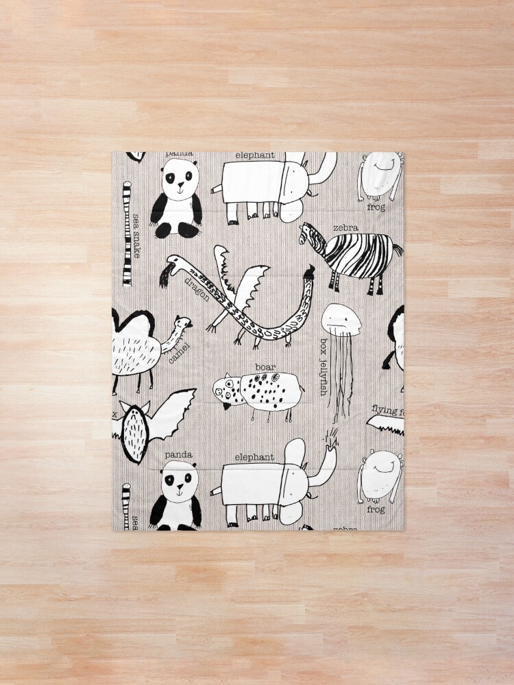 Alternate view of Baby Zoo Comforter