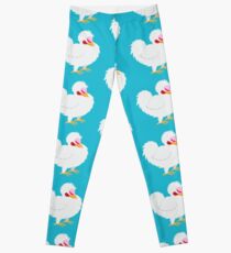 Bantam silky chook chicken Leggings
