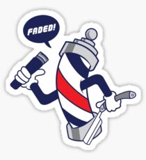 Faded Sticker