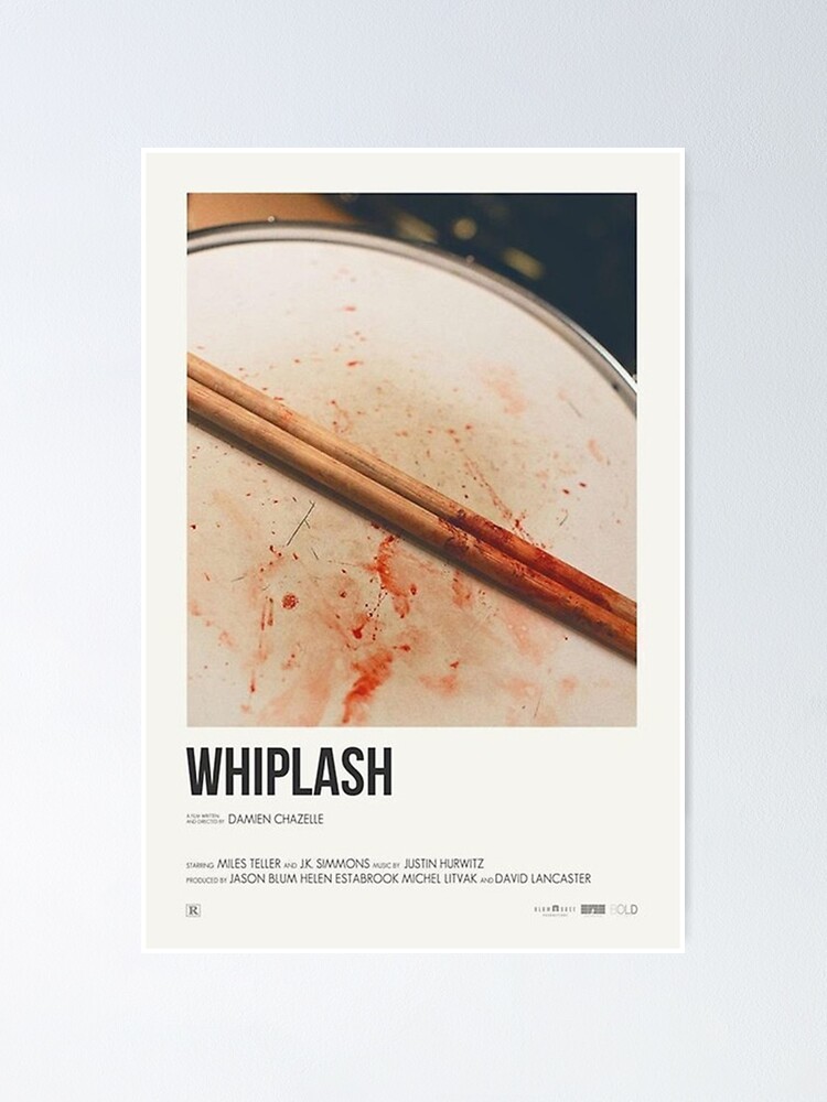 Whiplash Movie Poster By Paratolmaktsj Redbubble