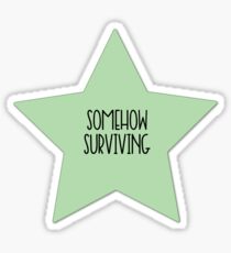 Somehow Surviving Award Sticker