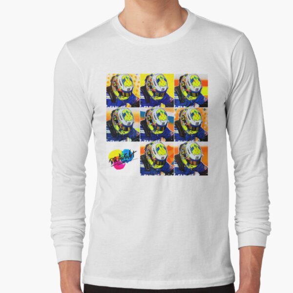 Lando Norris graffiti painting by DRAutoArt Long Sleeve T-Shirt