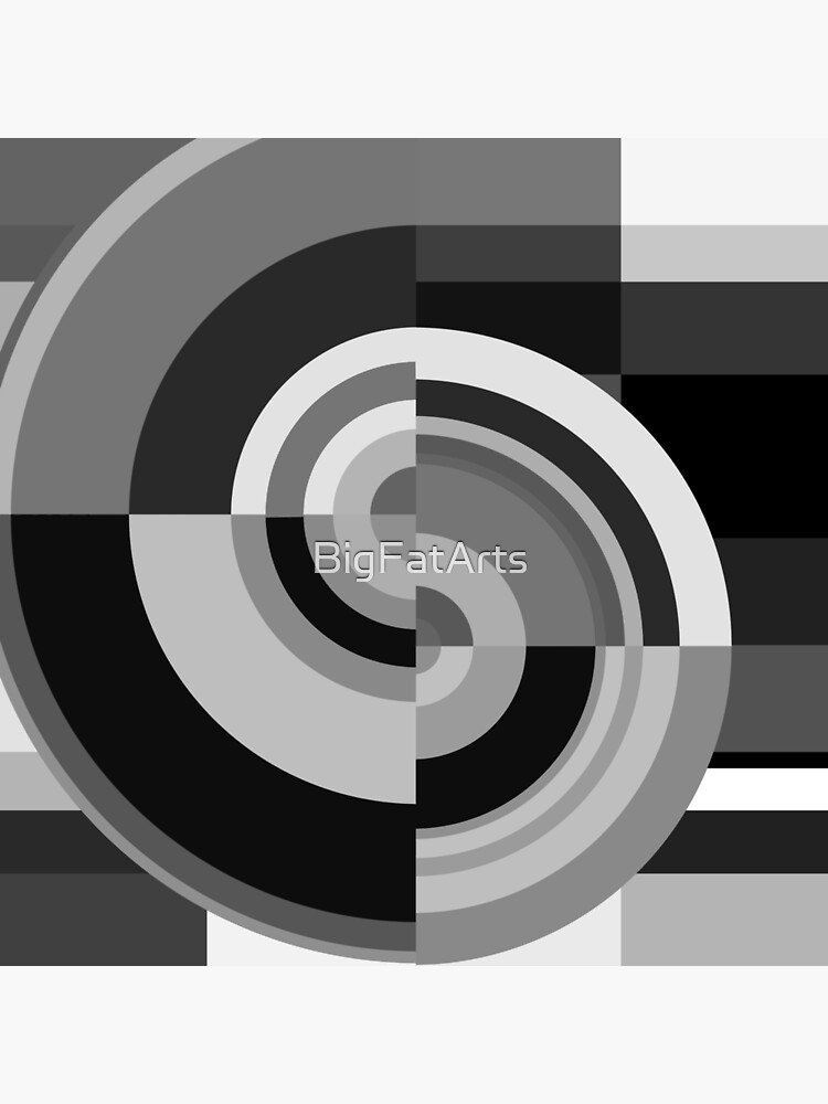 Geometric Revolution 12 by BigFatArts