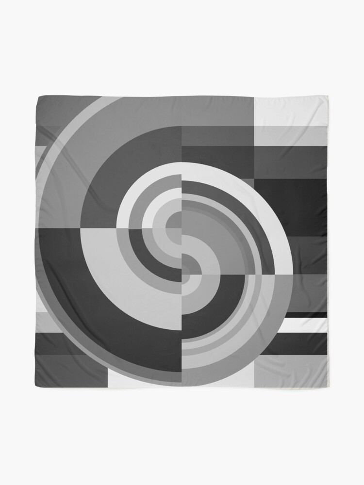 Alternate view of Geometric Revolution 12 Scarf