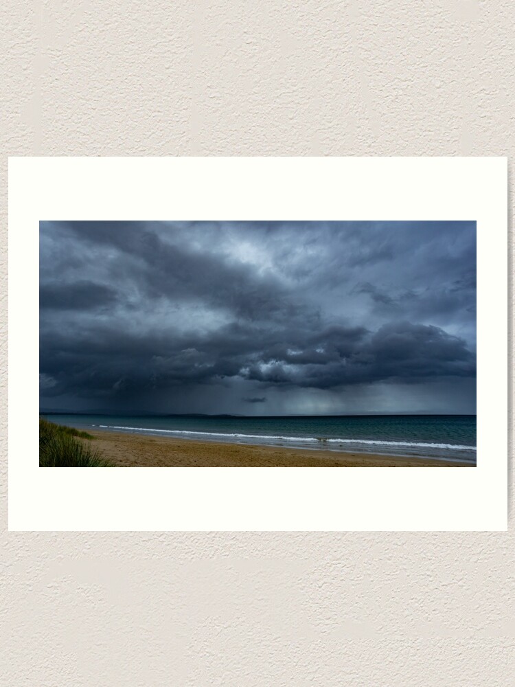 Alternate view of Storm over Dunalley Art Print