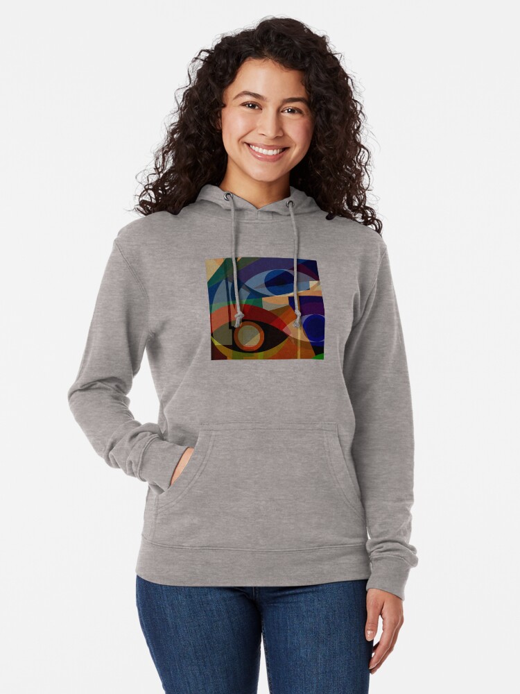 Alternate view of Space Shapes FIVE Lightweight Hoodie