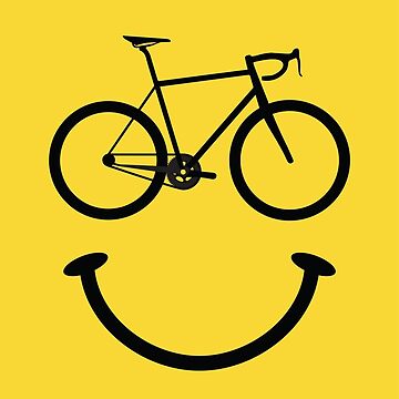 Bicycle Smiley Face Leggings for Sale by clarkstpress