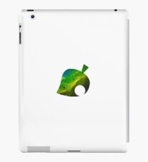Galaxy Animal Crossing Leaf iPad Case/Skin