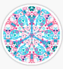 Bubblegum Kaleidoscope Sticker
