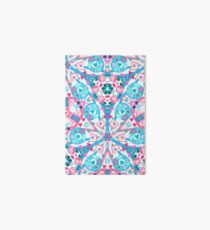 Bubblegum Kaleidoscope Art Board Print