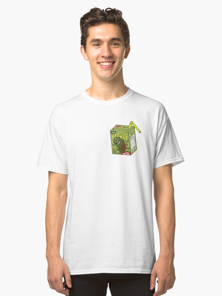 Alternate view of Pickle Rick Gherkin Classic T-Shirt