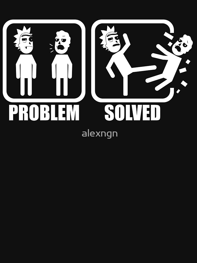 Problem Solved Rick Kicking Jerry by alexngn