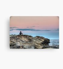Watching and waiting Canvas Print