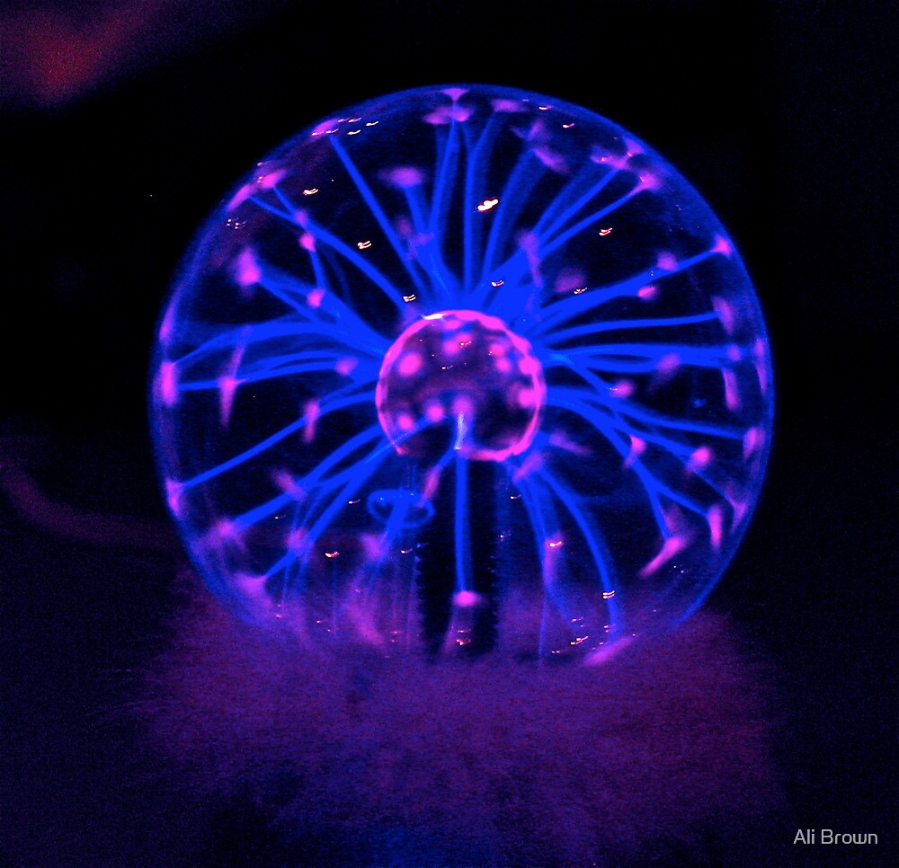 "Electric Ball" by Alison Brown | Redbubble