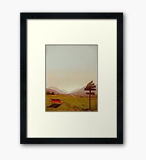 Vintage Holiday Framed Print
