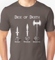 Camiseta unisex Dados de la Muerte
