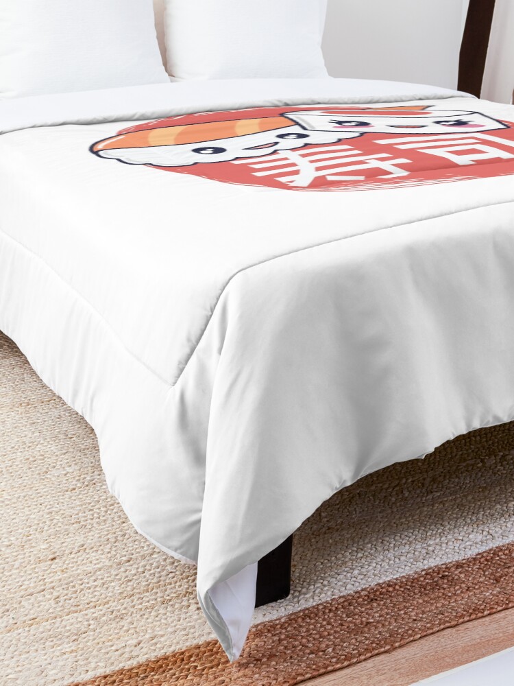 Alternate view of Happy Sushi Family Comforter