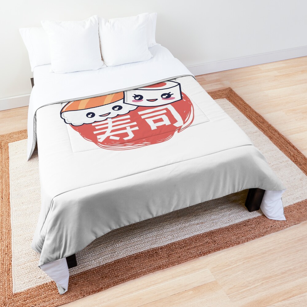Happy Sushi Family Comforter