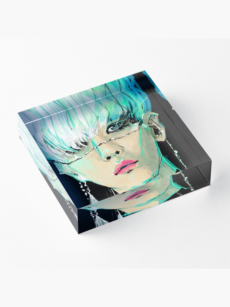 Vista alternativa de Bloque acrílico obsesión de baekhyun