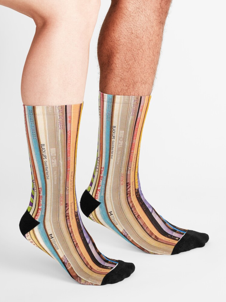 Alternate view of Indie Rock Vinyl Records Socks