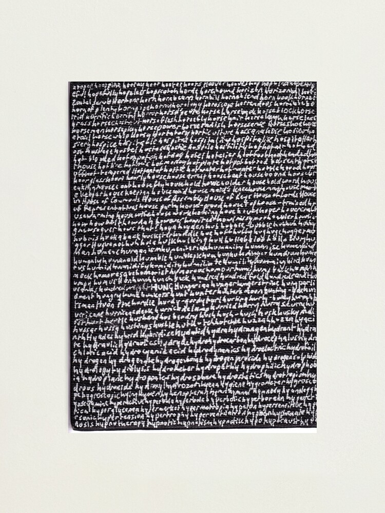Alternate view of "Dictionary 29" (hoopla-hypocaust) Photographic Print