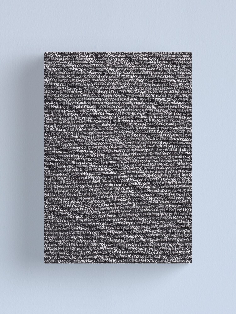 Alternate view of "Dictionary 53" (reheat-relevant) Canvas Print