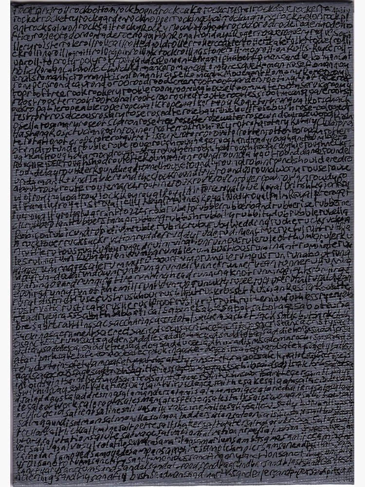 "Dictionary 55" (rock and roll-sandpit) by michellelee