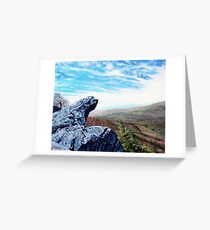 'The Blowing Rock' Greeting Card