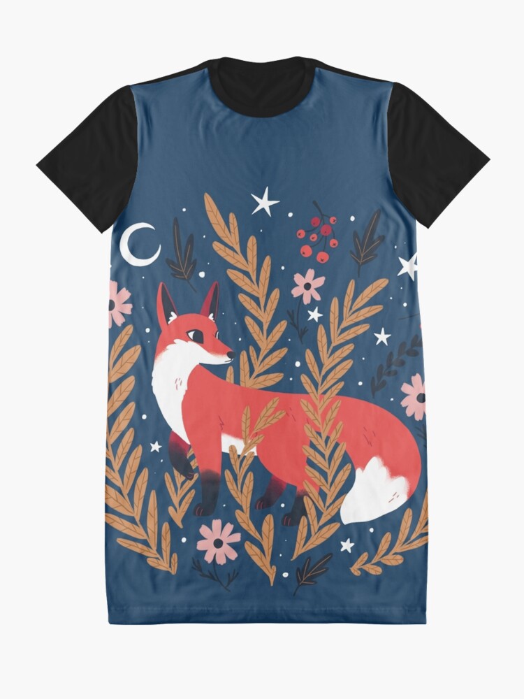 Alternate view of First snow Graphic T-Shirt Dress