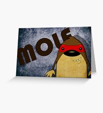 Mole Greeting Card