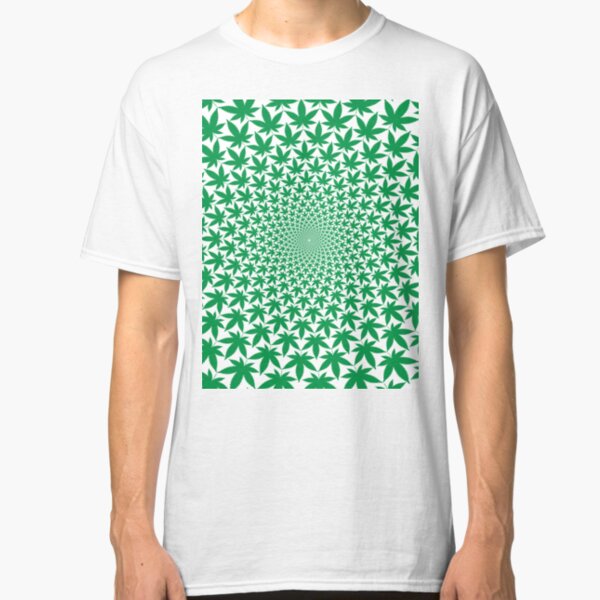 Geometric Cannabis Leaf!! Truth T-Shirts!! @realness112 Classic T-Shirt
