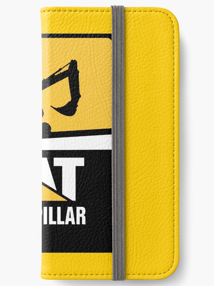 Caterpillar Logo Wallpaper Iphone Wallet By Janesadam Redbubble